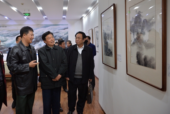 山海文苑——著名畫家王繼良專題作品展舉行