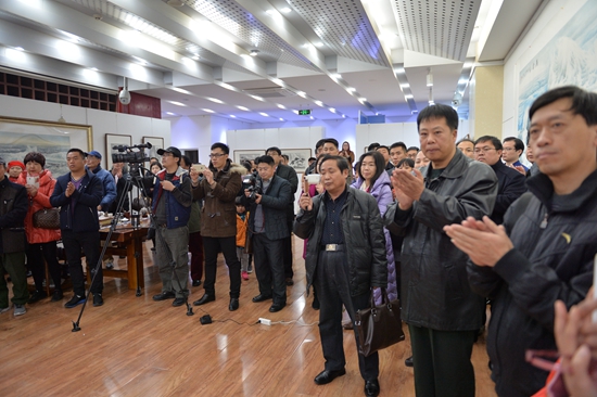 山海文苑——著名畫家王繼良專題作品展舉行