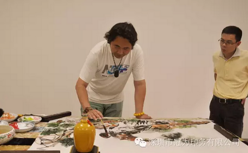 著名畫家魏春生：妙手舞丹青  揮墨畫豐和