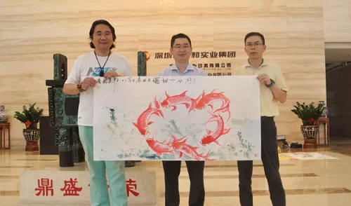 著名畫家魏春生：妙手舞丹青  揮墨畫豐和