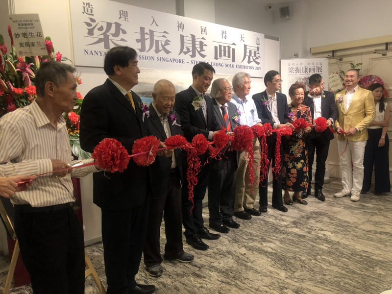 “造神入理，回得天意梁”——振康畫(huà)展在新加坡河畔藝術(shù)之家隆重舉行