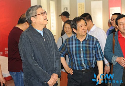 舒同、舒安書畫展在江西省文聯展覽中心隆重展出