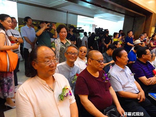 盛世牡丹花正艷 川晉兩省攜手為94歲花鳥畫家邵仲節在太原辦畫展